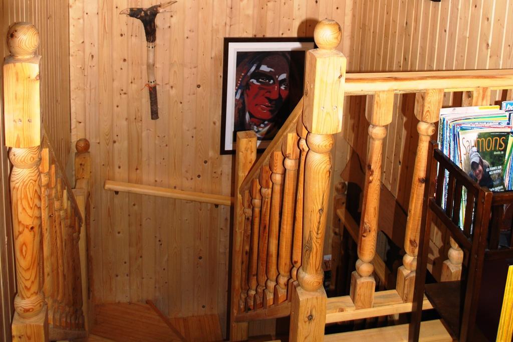 Auberge De La Riviere Matapedia - Matapedia River Lodge Routhierville ภายนอก รูปภาพ